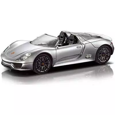 Porsche Spyder (1:24) Silver R/C Car • $19.95