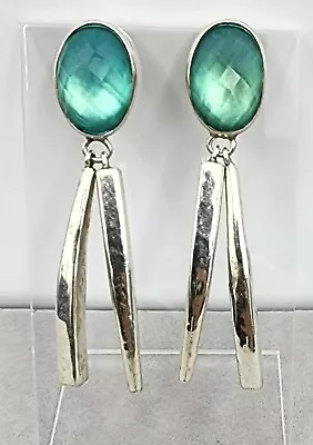 Steve Vaubel Sterling Silver Dangly Earrings  • $250