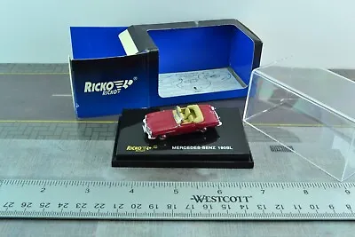 $15.99 • Buy Ricko Mercedes Benz 190 SL Pink  1:87 Scale HO