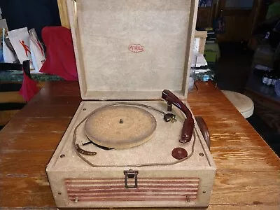 Vintage Voice Of Music VM Model 110 Record Player Complete May Need Repair. • $45