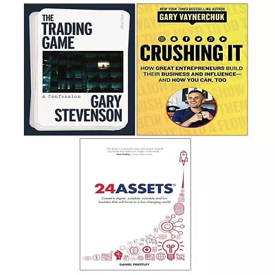 Trading Game Gary Stevenson (HB) 24 Assets Daniel Crushing It! 3 Books Set • $50.27