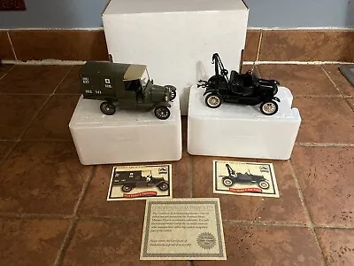 National Motor Museum 1918 Ford Ambulance & 1923 Tow Truck 1:43 Scale • $30