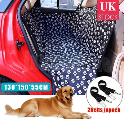 £8.99 • Buy Car Rear Back Seat Cover Pet Dog Cat Cover Auto Protector Waterproof Hammock Mat