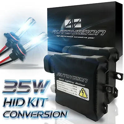 $13.50 • Buy Hid Conversion Kit 9006 10000k H7 H11 9005 Xenon Headlight Bulbs 35W Ballast