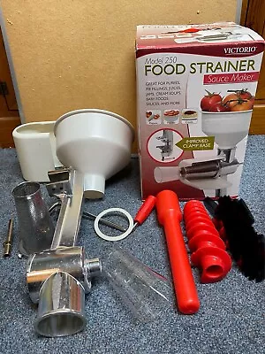 VICTORIO VKP250 Food Strainer Sauce Maker Complete With Box • $30