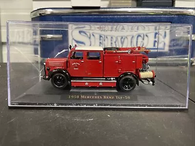 Lucky Die Cast No.43013 1950 Mercedes-Benz TLF-15 Red Fire Engine Truck 1/43 • $15