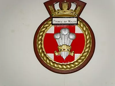 £200 • Buy Ships Crest Hms Prince Of Wales