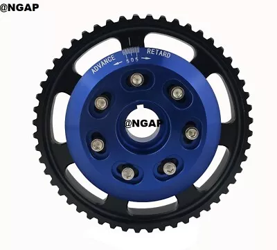 Blue Adjustable Cam Gear Sprocket For VW 99-05 Golf Jetta 2.0L MKIV Volkswagen • $66.73