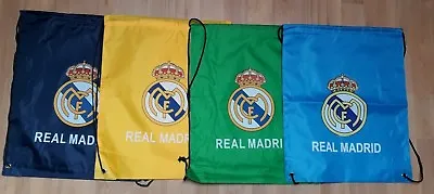 £4.99 • Buy Replica Real Madrid C.f Football Gym Pe Bag School Football Sports Bag 