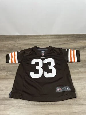 $15 • Buy Trent Richardson #33 Cleveland Browns NFL Nike On Field Jersey Youth Size Large