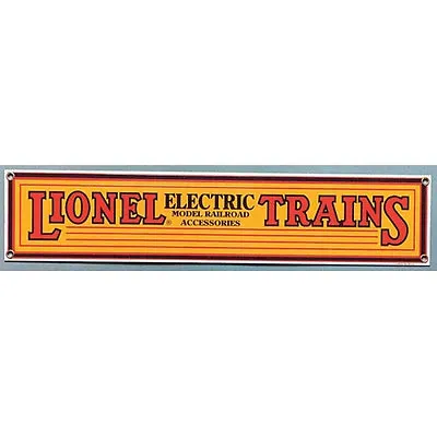 LIONEL TRAINS Metal Sign - Collectible Railroad Art For Decorating Walls -yellow • $29.47