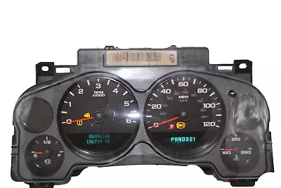 Speedometer Instrument Cluster 07- 2010 Silverado Sierra Dash 1500 106799 Miles • $156.75