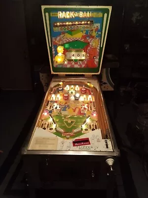 Rack-A-Ball Gottlieb '62 Completely Working Pinball Machine - Pinball Machines • $1450