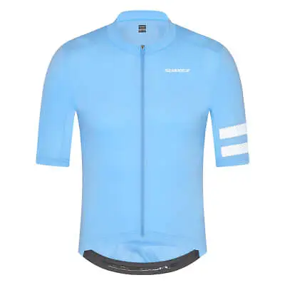 Fonte Heaven Mens Classic Short Sleeve Cycling Jersey Light Blue By Suarez • $32.95
