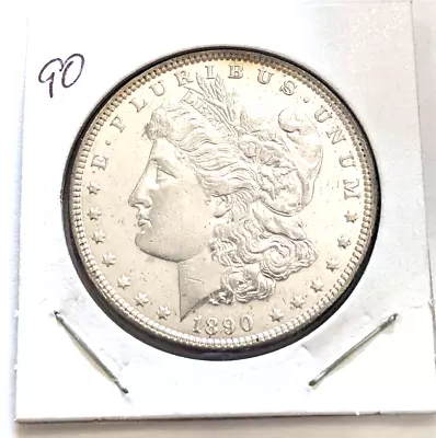 1890 Morgan Silver Dollar - BU To MS - Lots Of Luster Pretty Coin No Dings • $34