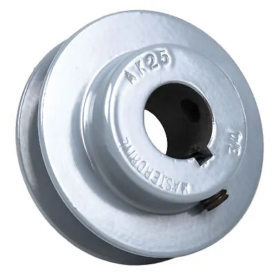 Cast Iron 2.5  Single Groove V Style Section A Belt 4L For 3/4  Shaft Pulley • $16.95
