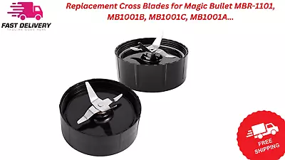 2-Pack Cross Blade With Gasket For Magic Bullet Blender MB-1001 Replacement Part • $22