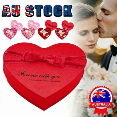 10Pcs Artificial Rose Soap Flower Bouquet Birthday Mothers Day Wedding Gift Box • $11.33