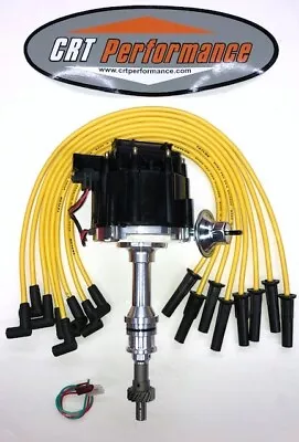 BIG BLOCK FORD HEI Distributor 351C 351M 400 429 460 + YELLOW USA Plug Wires • $149.95