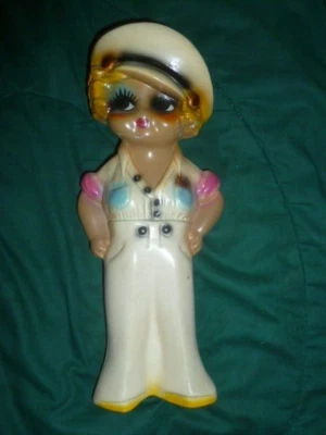 $99.99 • Buy Vintage Sassy Blonde Super Quality Signed Carnival Chalkware Figurine 1934