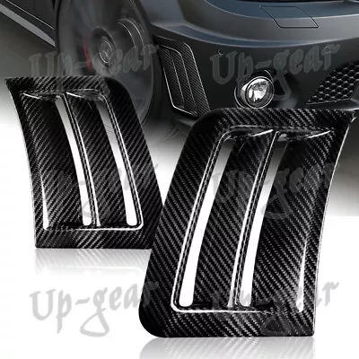 For 2008-2011 Mercedes C63 AMG W204 Carbon Fiber Front Bumper Side Air Vent 2PCS • $78.50