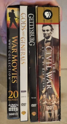 $10.99 • Buy The Civil War A Film By Ken Burns DVD, 2005, 5-Disc Set) Documentary + 22 Movies