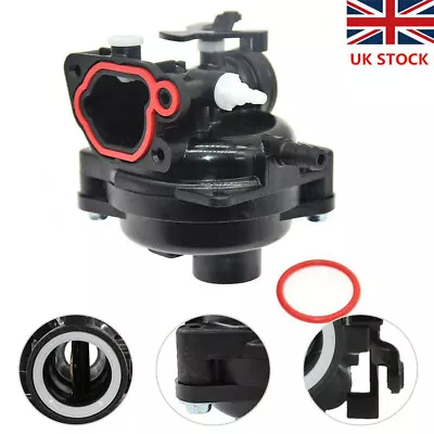 FOR BRIGGS &STRATTON 450e SERIES 125cc LAWNMOWER ENGINE CARBURETOR 591979 595656 • £11.89