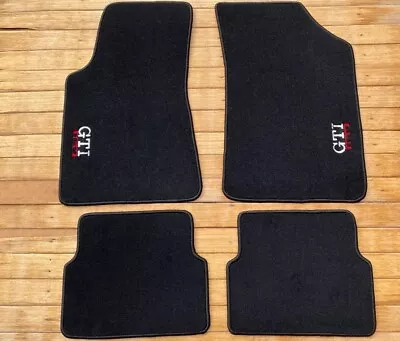 $139.99 • Buy For VW Golf Mk2 GTI 16V Custom  Floor Mat Mats Carpet Black 4 Pcs 1985-92