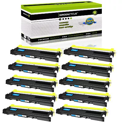 10 Pack TN-210 Cyan Toner Cartridge Fits For Brother MFC-9320CW HL-3040CN 3070CW • $117.50