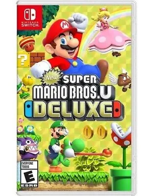 New Super Mario Bros. U Deluxe - Nintendo Switch New Video Games • $158.65
