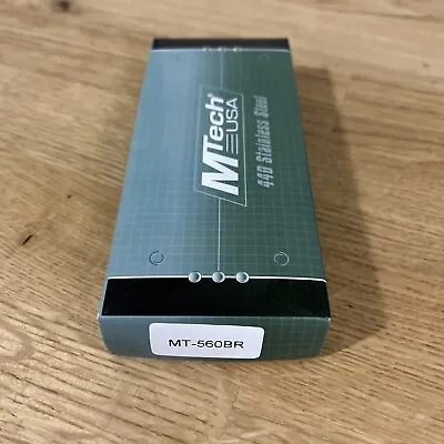 MTECH MT-560BR Folding New Opened Box • $10