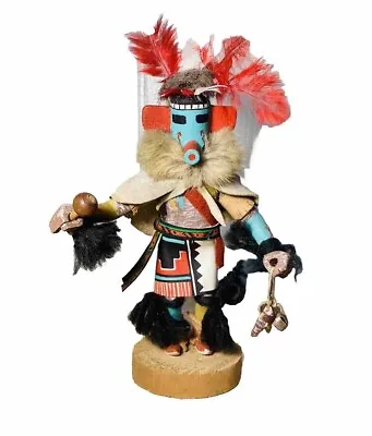 Signed Largo  Morning Singer Navajo Indian Kachina Dancing Doll Vintage 8”Shells • $32.50