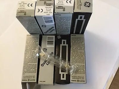 General Electric DXX 240v 800w Bulb. Quartzline • £15