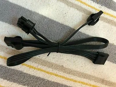 SEASONIC  6 Pin  To 3x MOLEX  IDE  Power Supply CABLE FOR SEASONIC Power Supply • $10.99