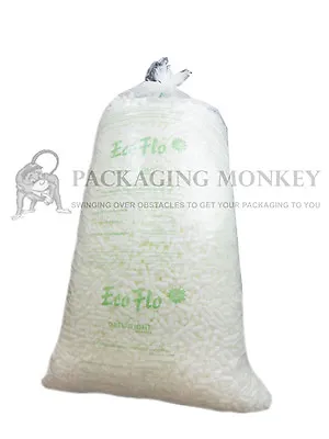 Quality Ecoflo Biodegradable Loose Fill Packing Peanuts *BEST PRICE* 15 Cubic Ft • £27.98