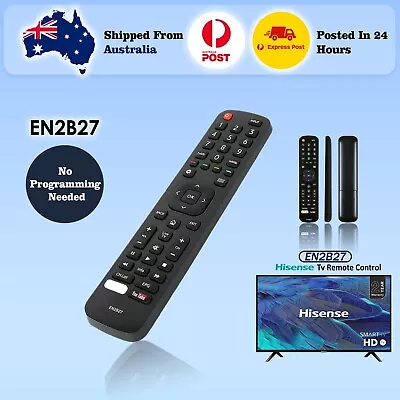 For HISENSE TV Remote EN2B27 ORIGINAL OEM Control EN-2B27 RC3394402/01 3139 238 • $8.97