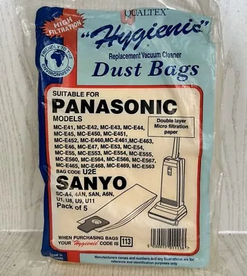 Panasonic C20e Type Mc-e Series Vacuum Cleaner Dust Bags 5 Pack • £5.99