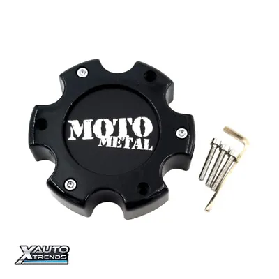 Moto Metal Gloss Black Wheel Center Cap MO909B6139B • $28