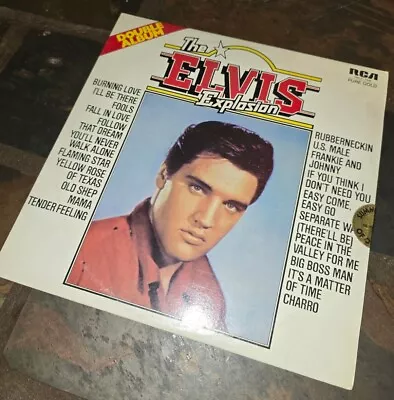 Elvis Presley Orig.double Vinyl Album The Elvis Explosion 1972 - Brand New Rare! • $80