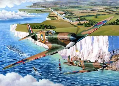 £15.99 • Buy House Of Puzzles - 1000 PIECE JIGSAW PUZZLE - The Final Few Spitfire Strathearn