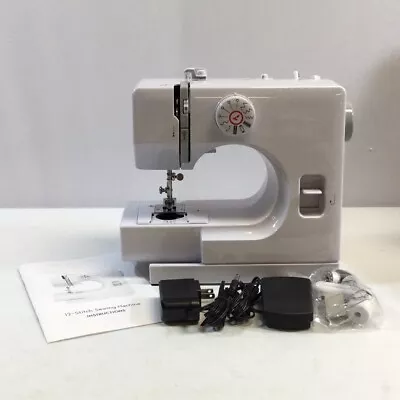 Smusei URF-725 White Heavy Duty Portable Mini Sewing Machine For Beginners • $44.99
