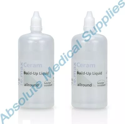 *2-Piece* Ivoclar Vivadent IPS E.max Ceram Build-Up Liquid Allround 250mL 605521 • $29.99