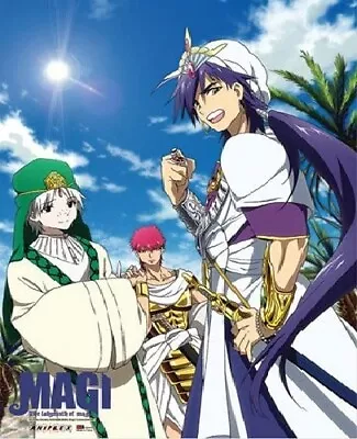 Magi The Labyrinth Of Magic Official Licensed Wall Scroll GE60073(New) • $30