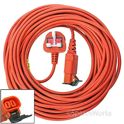 Extra Long 20m 20 Metre Power Cable For Flymo Ultra Glide Lawnmower • £18.79