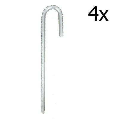 4 X H/D GROUND STAKES REBAR TENT PEGS 10mm X 30cm Bouncy Castle Gazebo Marquee  • £8.99