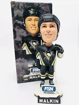 Pittsburgh Penguins Evgeni Malkin SGA Bobble GENO #71 2007 BOBBLE HEAD ORIG BOX • $30