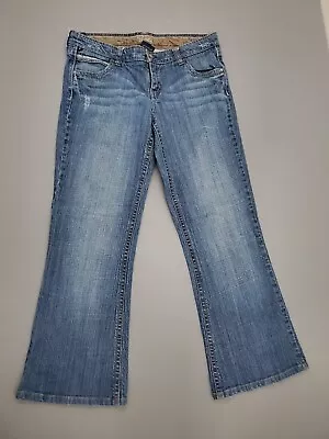 Vanity Jeans Womens Size 29x31 Bootcut Mid Rise Medium Blue Denim • $18.74