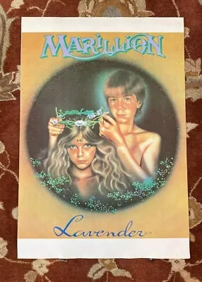 MARILLION  Lavender  Rare Original Promotional Poster • $49.99