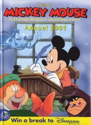 Mickey Mouse Annual 2001: Featuring Mickey's Christmas Carol By Disney Hardback • £3.71