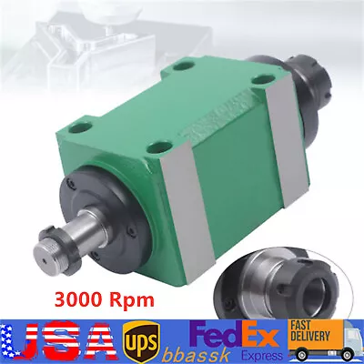 ER32 Waterproof Spindle Unit Power Milling Head High Rotational Speed 3000 Rpm • $184.30